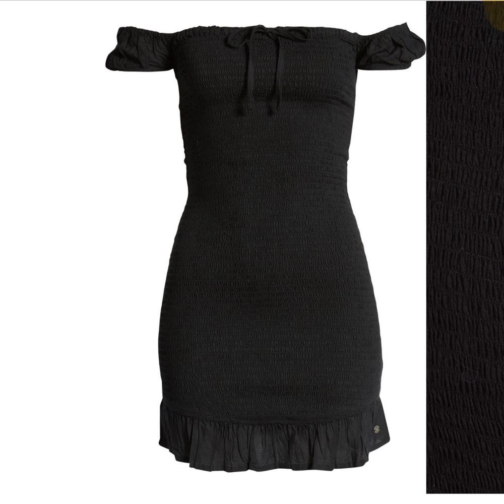 Black Smocked Dress